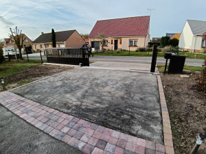 Photo de galerie - Pose portail coulissant après 