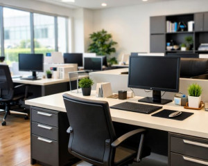 Photo de galerie - Nettoyage de bureaux