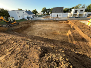 Photo de galerie - Terrassement d’une maison de plein pied 