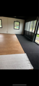 Photo de galerie - Pose de parquet - Revêtement de sol