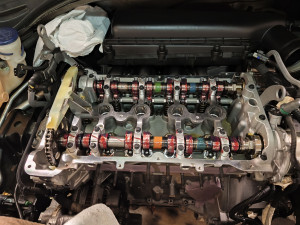 Photo de galerie - Reconstruction moteur à neuf après casse d'un piston.