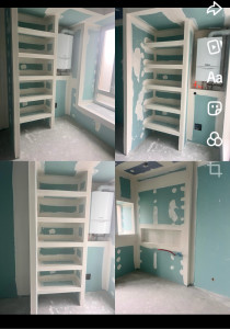 Photo de galerie - Salle de bain plaque fini 