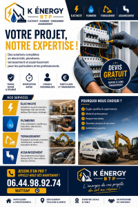Photo de galerie - Flyer de notre activité 