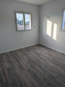 Photo de galerie - Pose parquet placo elec peinture