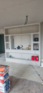 Photo de galerie - Meuble télé sur mesure 