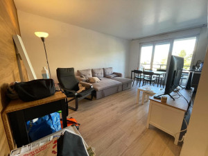 Photo de galerie - Pose d’un parquet, flottant avec mousse isolante