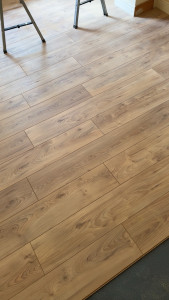 Photo de galerie - Pose de parquet - Revêtement de sol