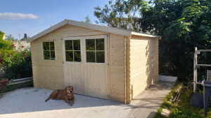 Photo de galerie - Montage d un abri de jardin