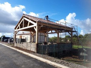 Photo de galerie - Réalisation d'un garage 