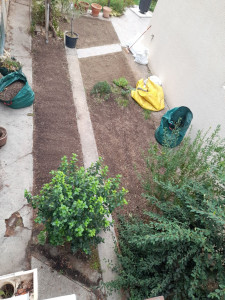 Photo de galerie - Travaux jardin en cours 