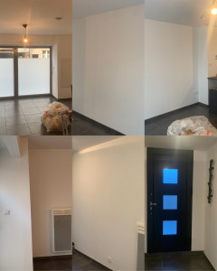 Photo de galerie - Peinture d’un studio murs et plafonds 