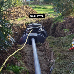 Photo de galerie - Remplacement fosse septique 3000L 