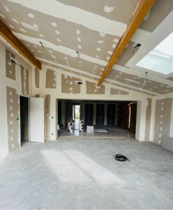 Photo de galerie - Travaux d’isolation + pose Placo BA 13 