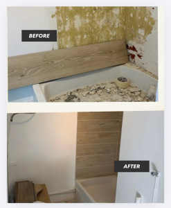 Photo de galerie - Remise en état d’une salle de bain complète