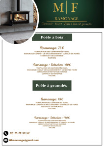 Photo de galerie - Tarif ramonage 2025