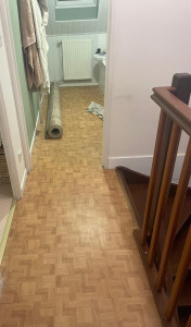 Photo de galerie - Pose de parquet - Revêtement de sol