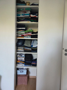Photo de galerie - Rangement armoire chez une cliente 