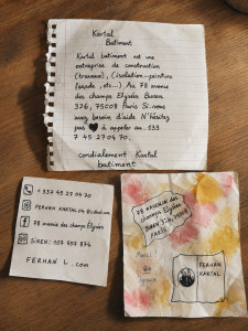 Photo de galerie - Description :  Un beau souvenir qui nous touche. Un dessin réalisé à la main par une petite cliente après notre intervention. Merci pour cette belle attention. ?  L’équipe Kartal Bâtiment