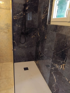 Photo de galerie - Modification. D'une douche fini