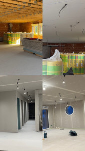 Photo de galerie - Placo et enduit dans une maison neuve