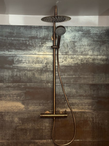 Photo de galerie - Remplacement robinet de douche thermodynamique avec colonne