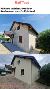 Photo de galerie - Le avent après d'une facades rénové part mes soins, un grand merci à notre clientèle pour leurs confiances. 