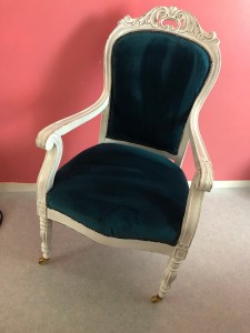 Photo de galerie - Rénovation d'un fauteuil 