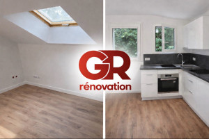 Photo de galerie - Pose de parquet - Revêtement de sol