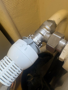 Photo de galerie - Remplacement tête thermostatique