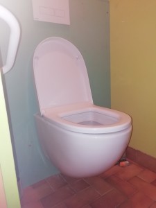 Photo de galerie - Création WC suspendu PMR