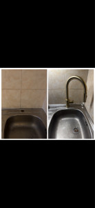 Photo de galerie - Installation d’un mitigeur dans la cuisine 