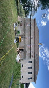 Photo de galerie - Sablage pour refaire joints de pierre 