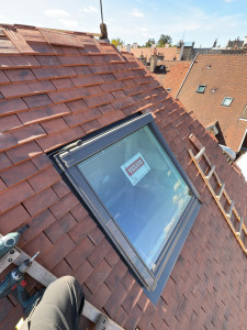 Photo de galerie - Velux tuiles plate