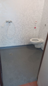Photo de galerie - Pose d un wc suspendu plus mitigeur de douche