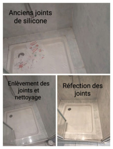 Photo de galerie - Remplacement joint silicone 