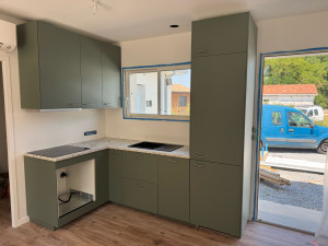 Photo de galerie - Pose de cuisine 