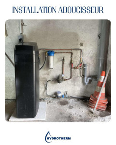 Photo de galerie - Pose d'un adoucisseur 