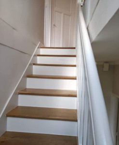 Photo de galerie - Rénovation escalier : après