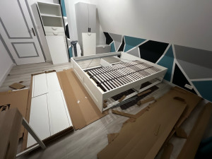 Photo de galerie - Montage de meubles et décoration peinture