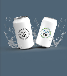 Photo de galerie - Canette avec le logo de l'entreprise