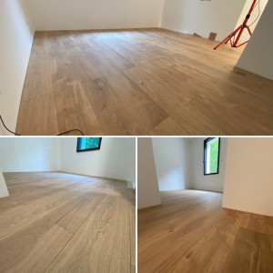 Photo de galerie - Pose de parquet - Revêtement de sol
