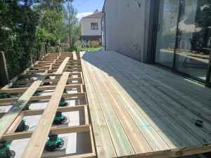 Photo de galerie - Pose de parquet - Revêtement de sol