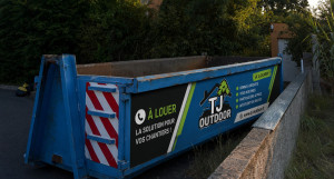 Photo de galerie - Location de benne gravats, terre, déchets vert,bois... Particulier ou professionnel 