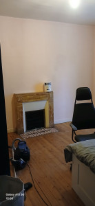 Photo de galerie - Ratissage et mise en peinture de couleur 