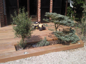 Photo de galerie - Parquet, bardage, ossature bois, menuiseries, terrasse bois 