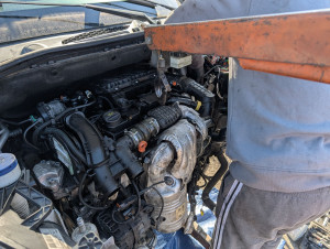 Photo de galerie - Changement moteur complet sur berlingo.