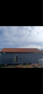 Photo de galerie - Réalisation d’une couverture complète sur container maritime