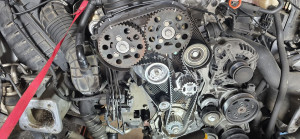 Photo de galerie - Kit distribution + Pompe a eau et Kit accessoires.