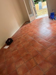 Photo de galerie - Remise en état sol après 