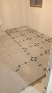 Photo de galerie - Pos de carrelage 